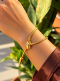 Golden snake Bracelet