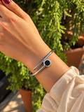 Elegant Silver Kada