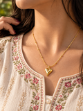 Heart Pendant Necklace 0020