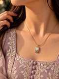 Black Pendant Necklace 0012